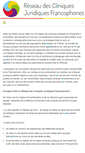 Mobile Screenshot of cliniques-juridiques.org